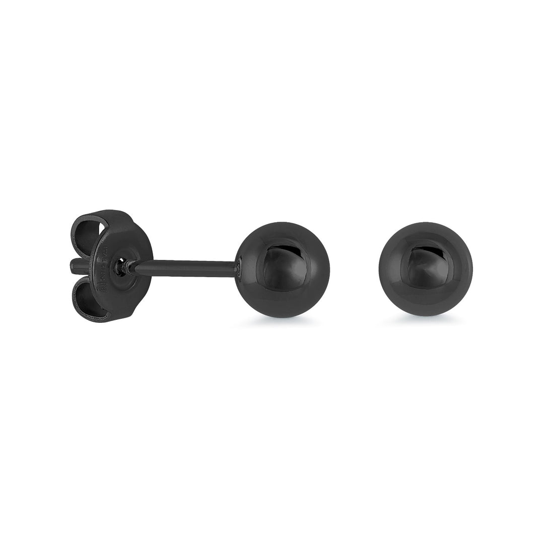 FINAL SALE - Italgem Steel 6mm Polished Ball Studs