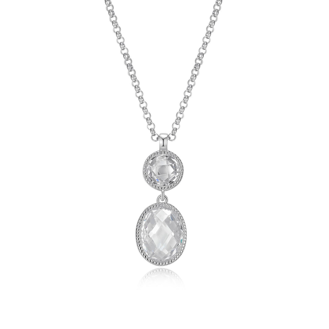 ELLE rhodium-plated sterling s