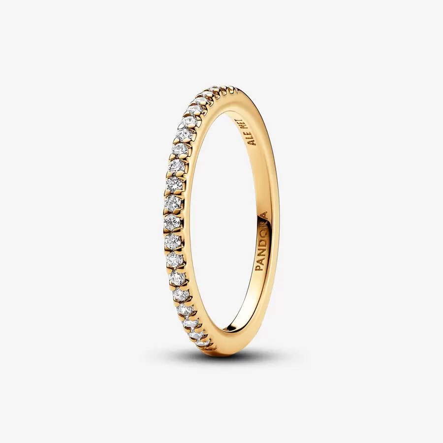 Pandora Sparkling Band Ring, 7