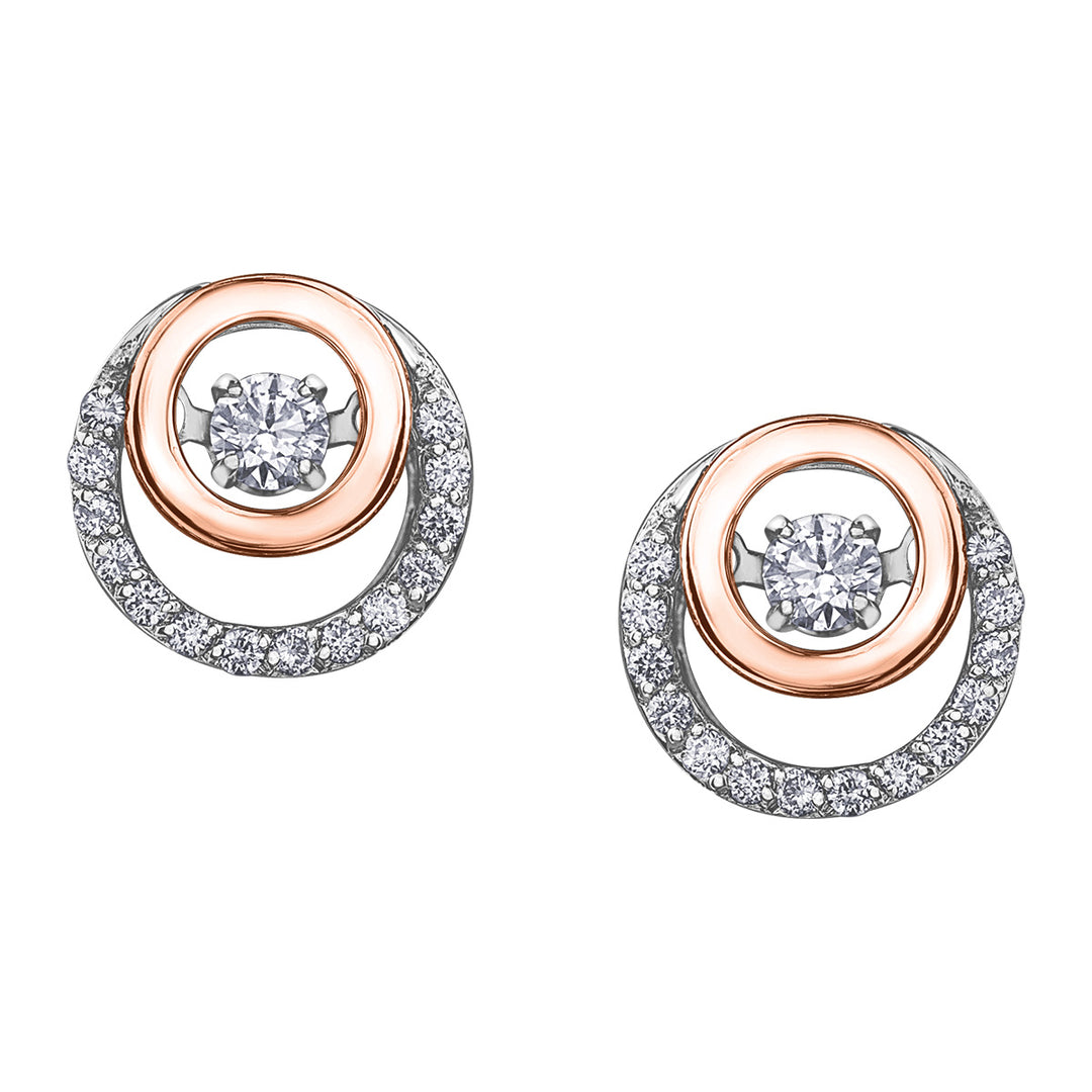 10K Northern Dancer Earrings 0.20TDW