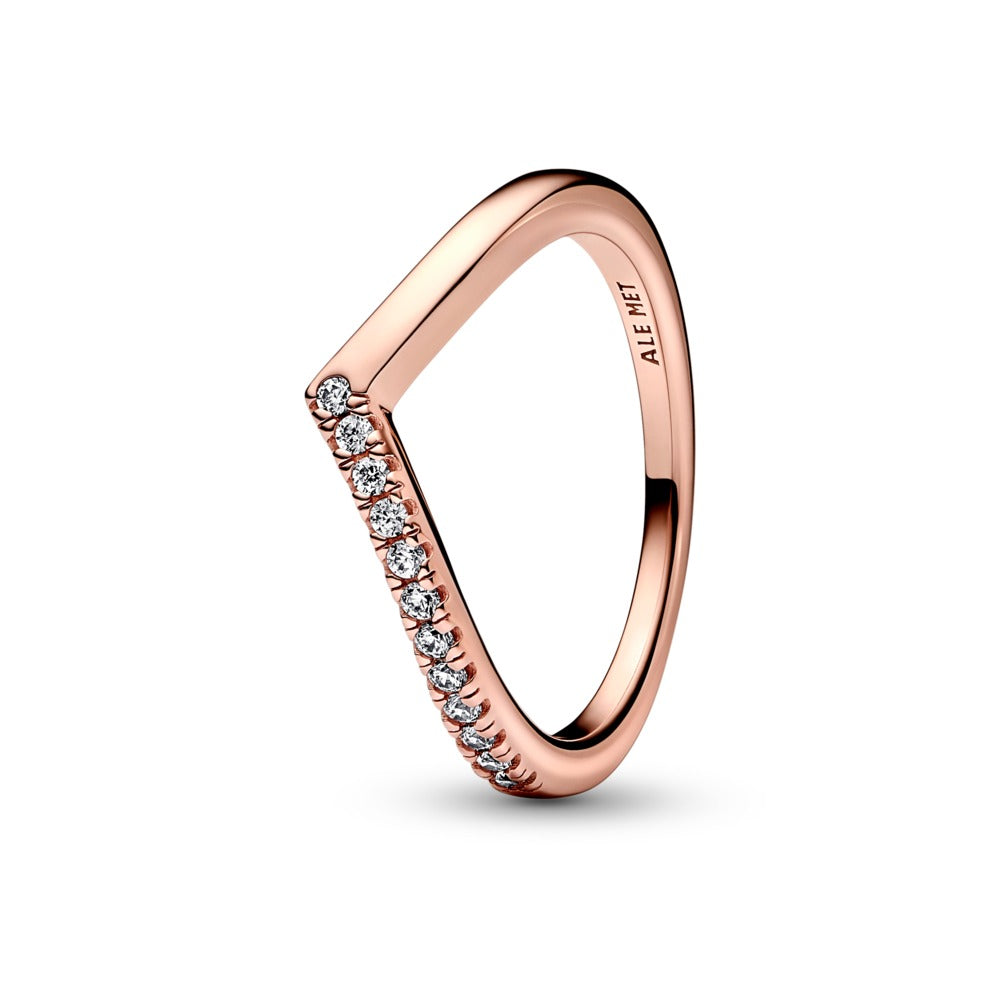 FINAL SALE- Pandora Timeless Wish Half Sparkling Ring,Size 7.5