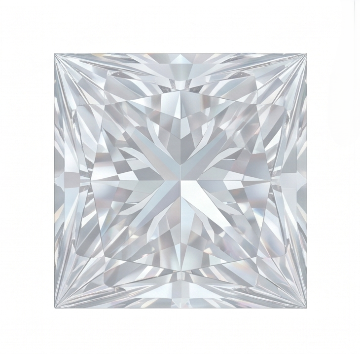 Princess Cut Diamond Engagement Ring