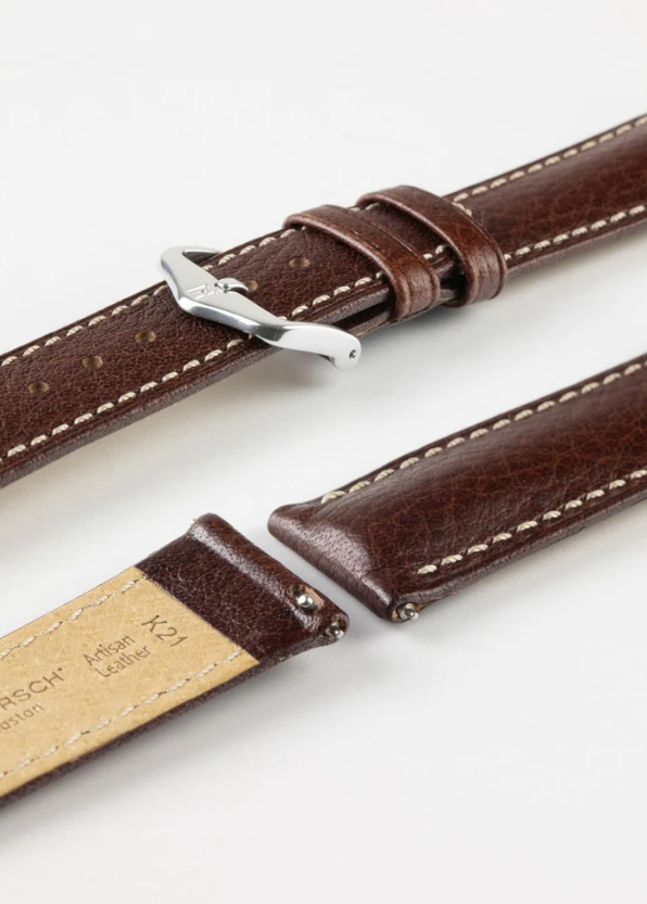 Hirsch watch band- 22mm long b