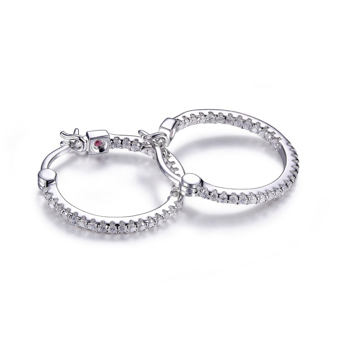 ELLE rhodium-plated sterling s