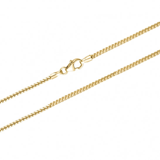 10 Karat Franco Chain, 16 "