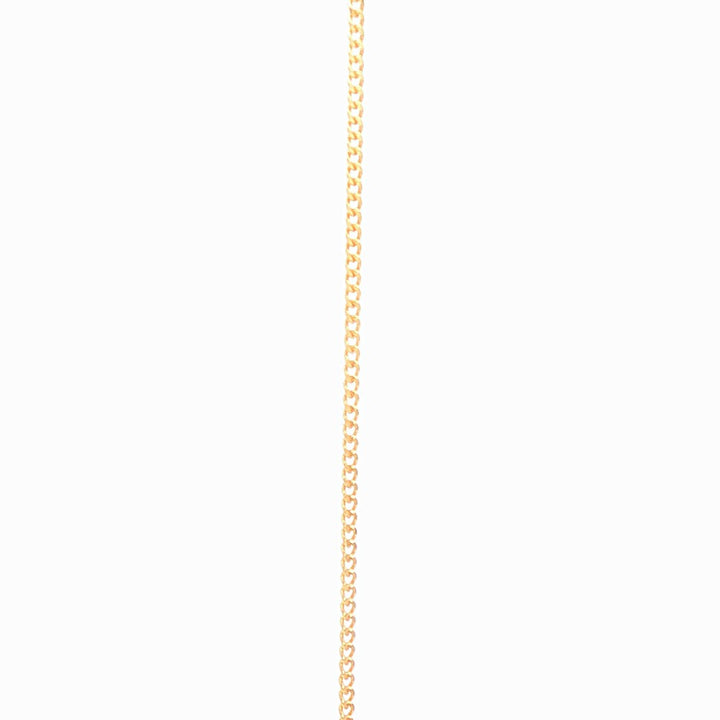 10k yellow gold Italian curbli