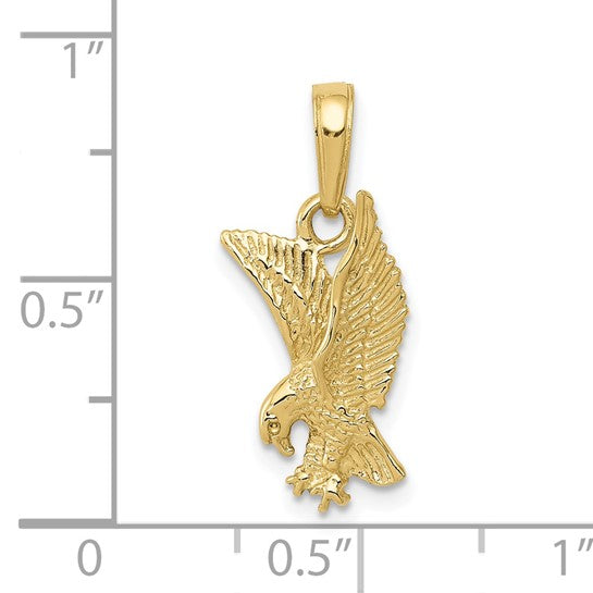 FINAL SALE - 10k Eagle Pendant