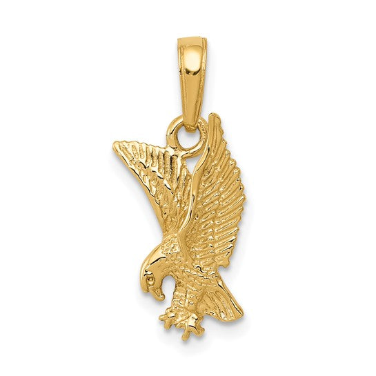 FINAL SALE - 10k Eagle Pendant
