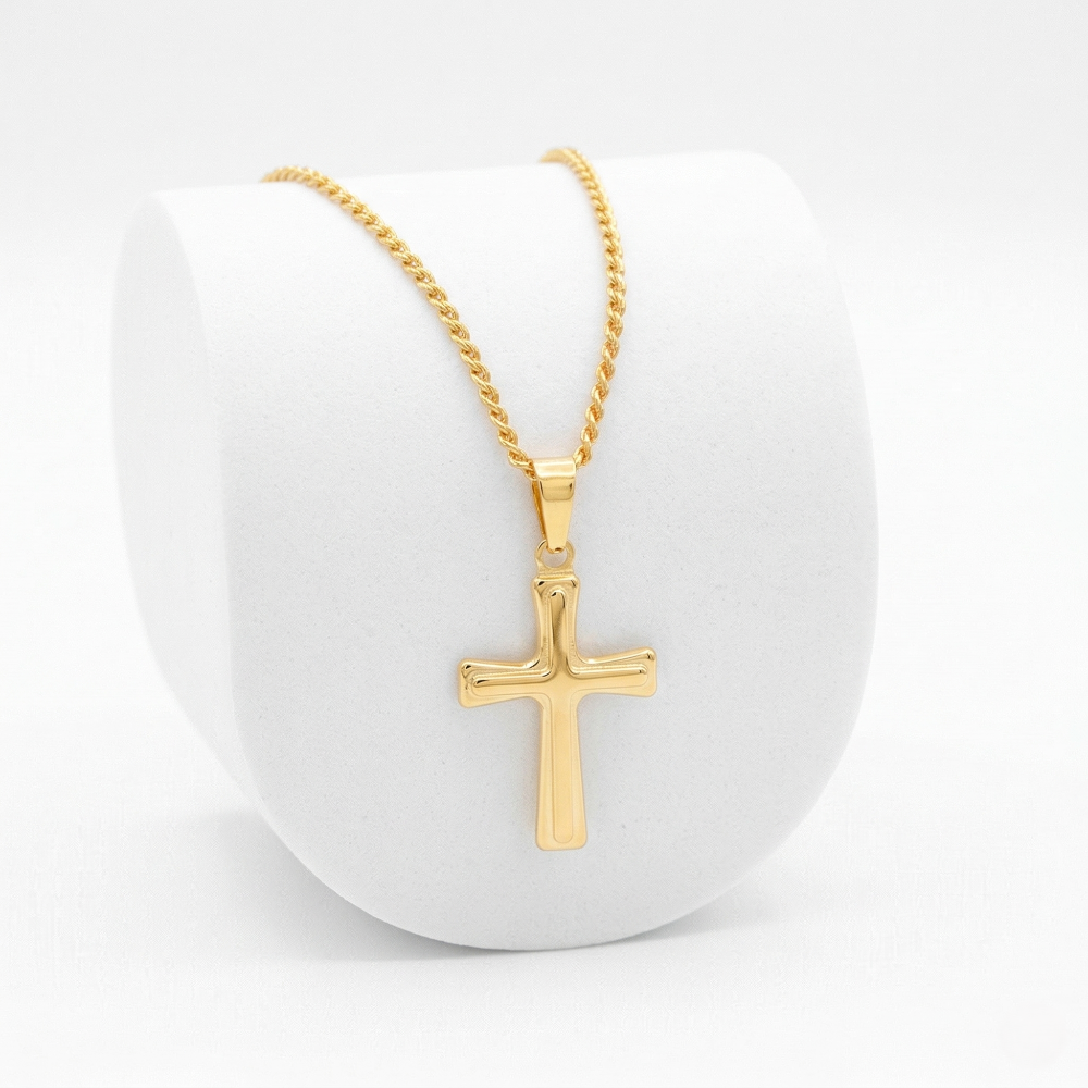 10k yellow gold 19x12mm small