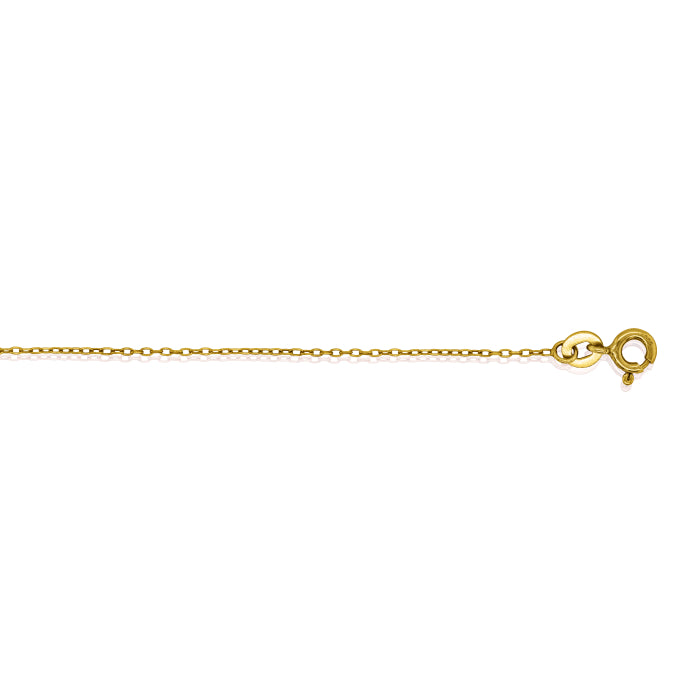 1.0MM Light Weight Rolo Chain, Gold Vermeil, 20"