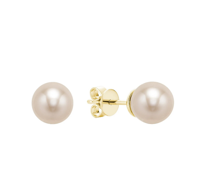 10k yellow gold cultured pearl