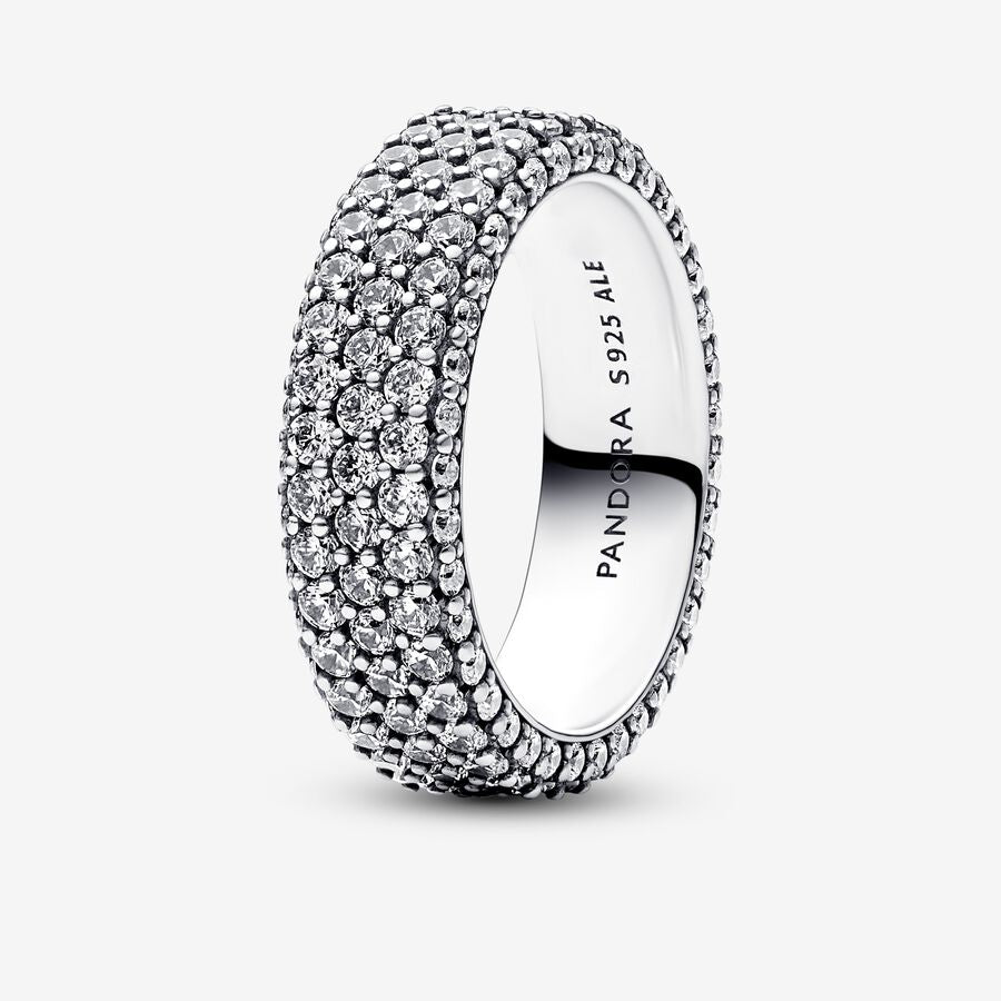 FINAL SALE- Pandora Timeless Pavé Triple-row Ring