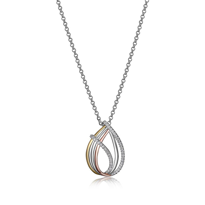 ELLE "Ocean" Tear Drop Pendant