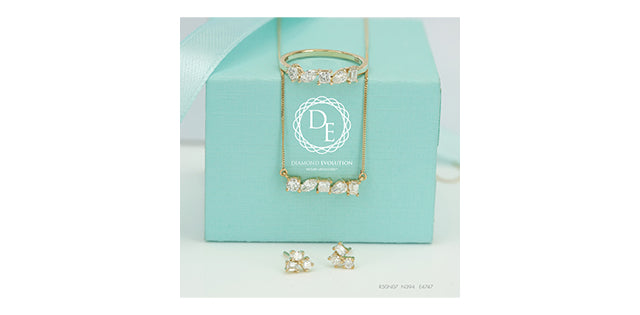 Mixed Shape Lab-Grown Diamond Earrings, 0.30TDW