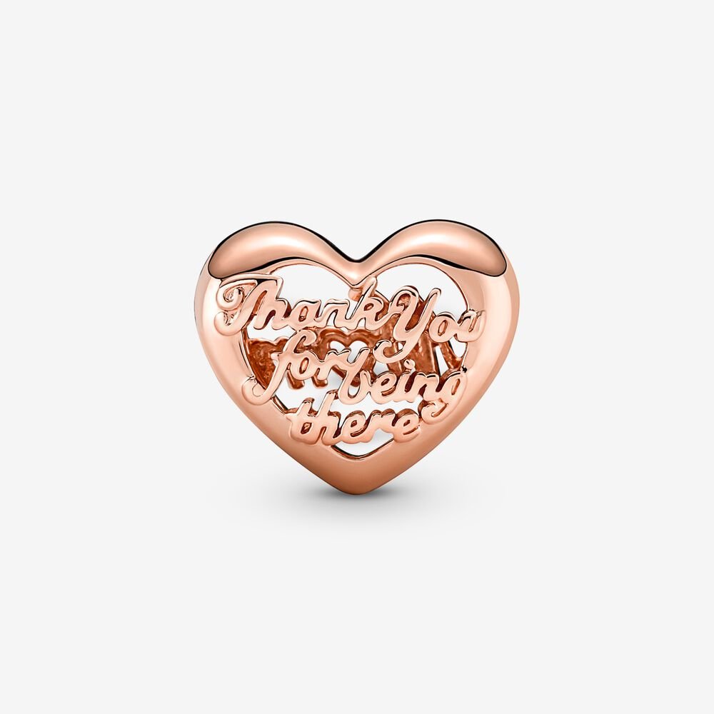 Pandora Thank You Mom Heart Charm