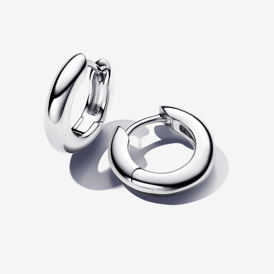 FINAL SALE - Pandora Round Hoop Earrings