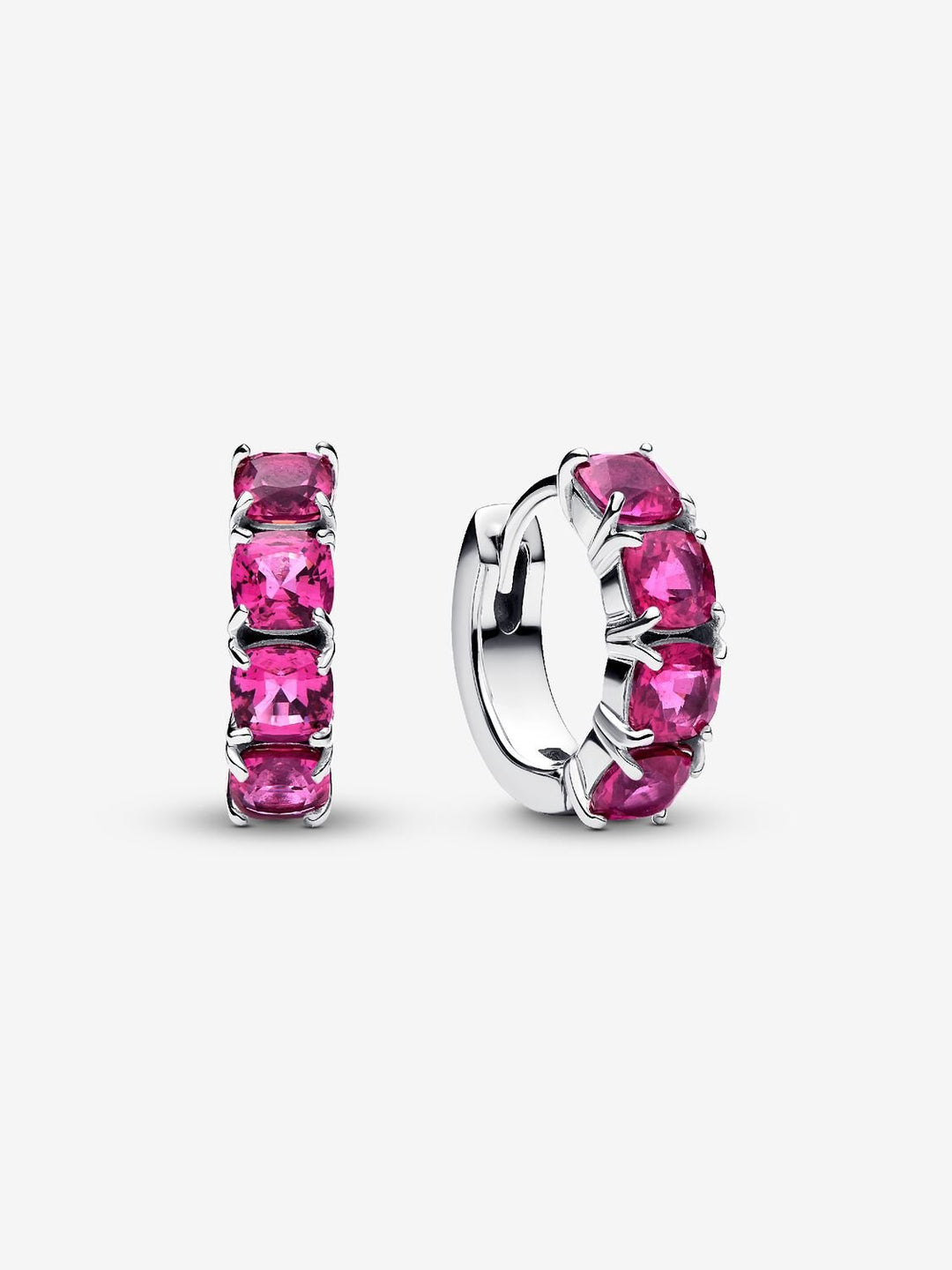 FINAL SALE - Pandora Pink Hoop Earrings