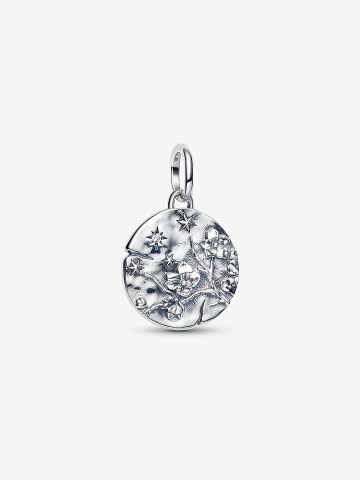 Pandora Cherry Blossom Medallion Charm