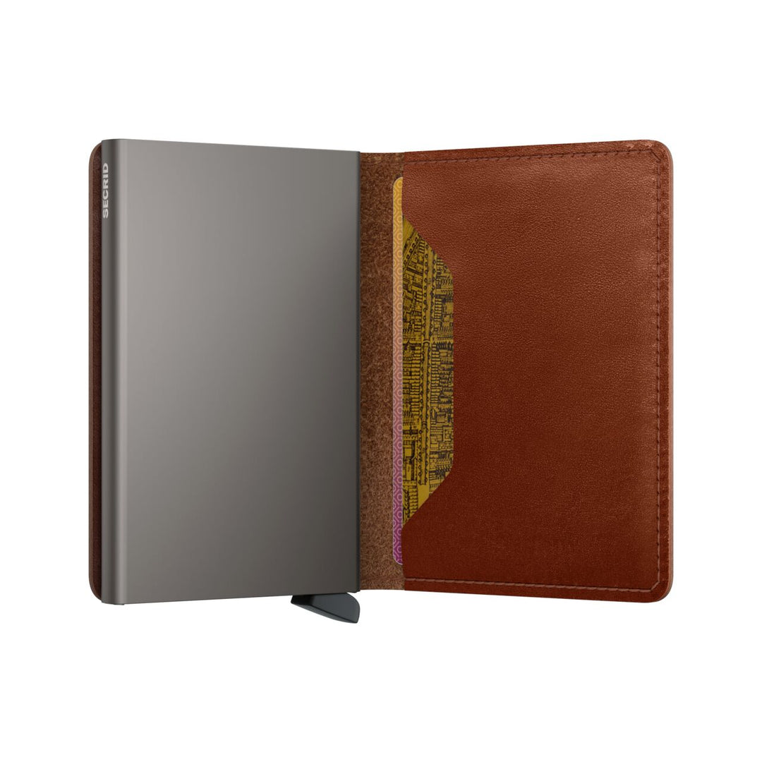 SECRID Texano Slimwallet Saddle Leather