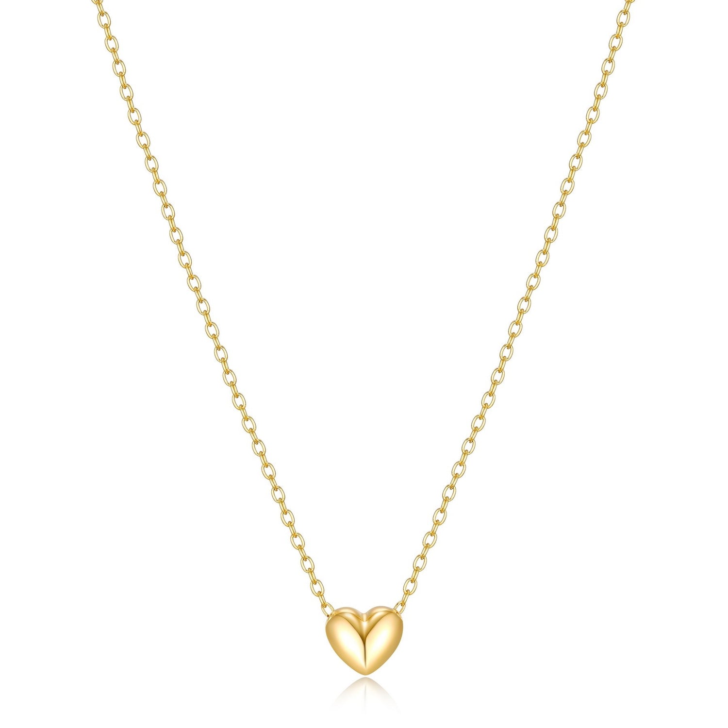 Reign Floating Heart Necklace - 18"