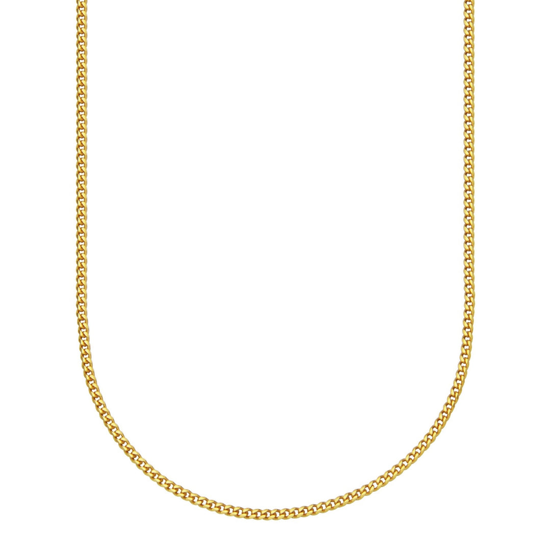 Reign 2.8mm 18k gold-plated st