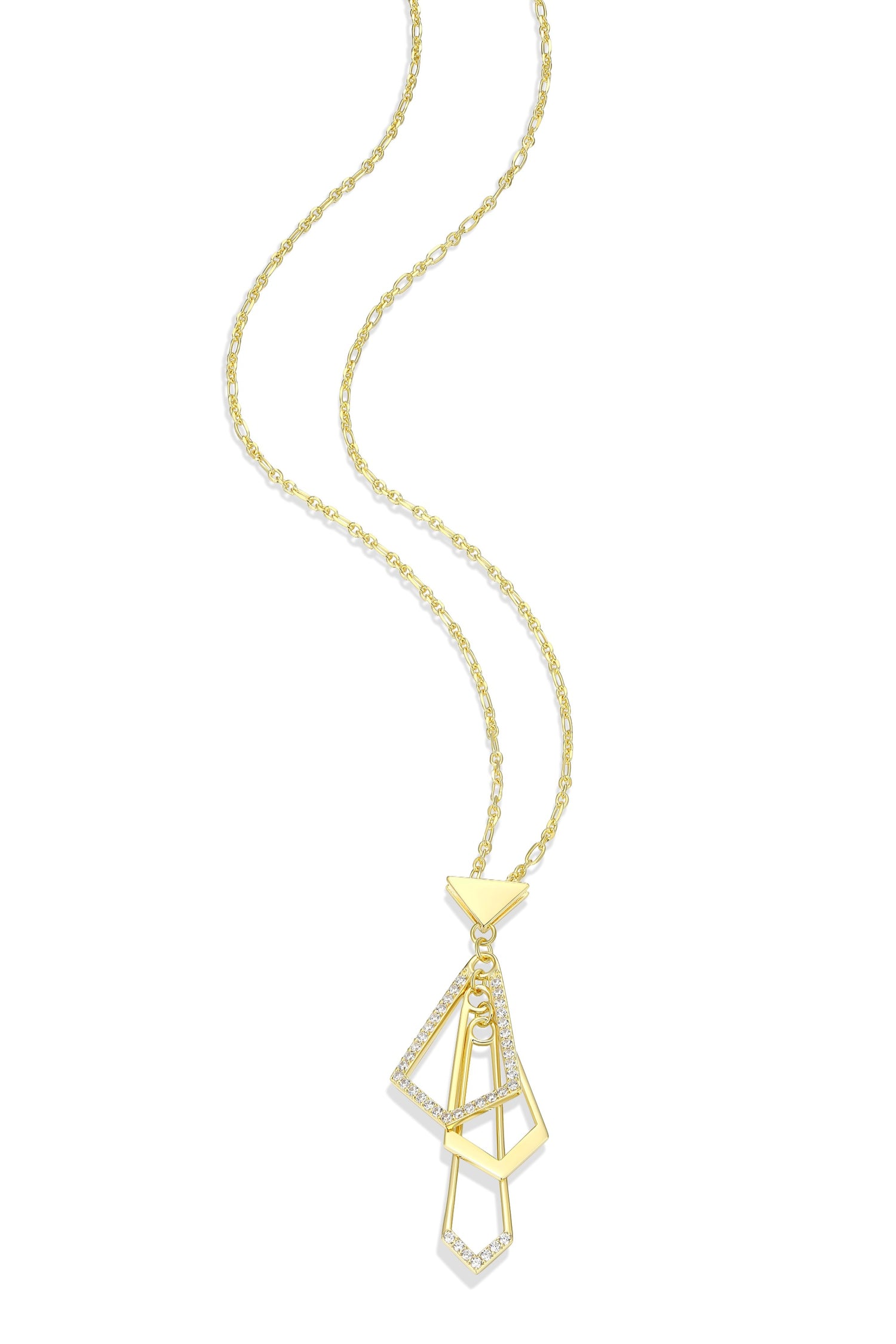 Art Deco Inspired Geometric Pendant