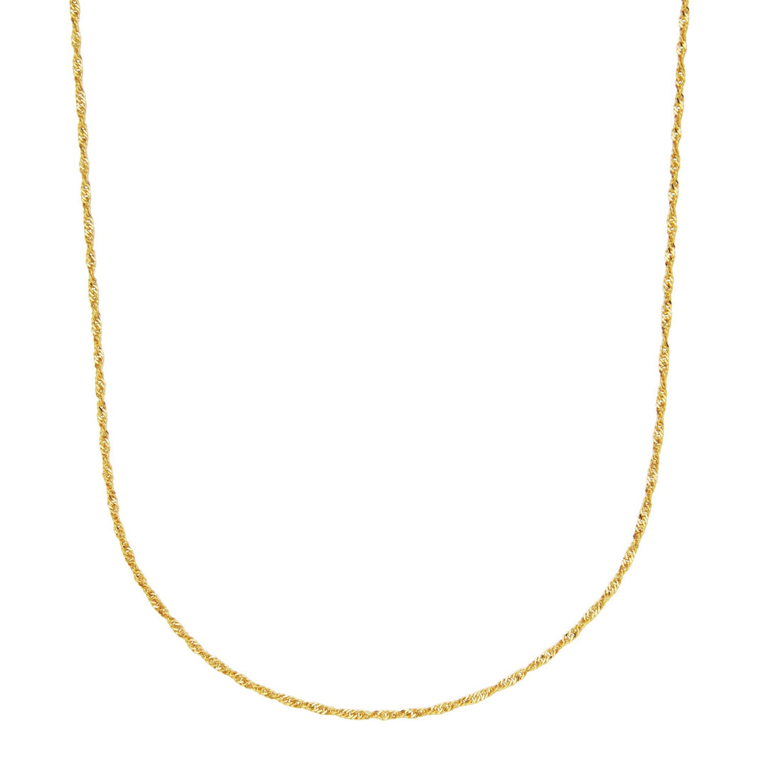 1.5MM GP Singapore Chain, 18"