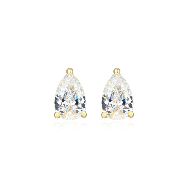 Pear Stud Earrings