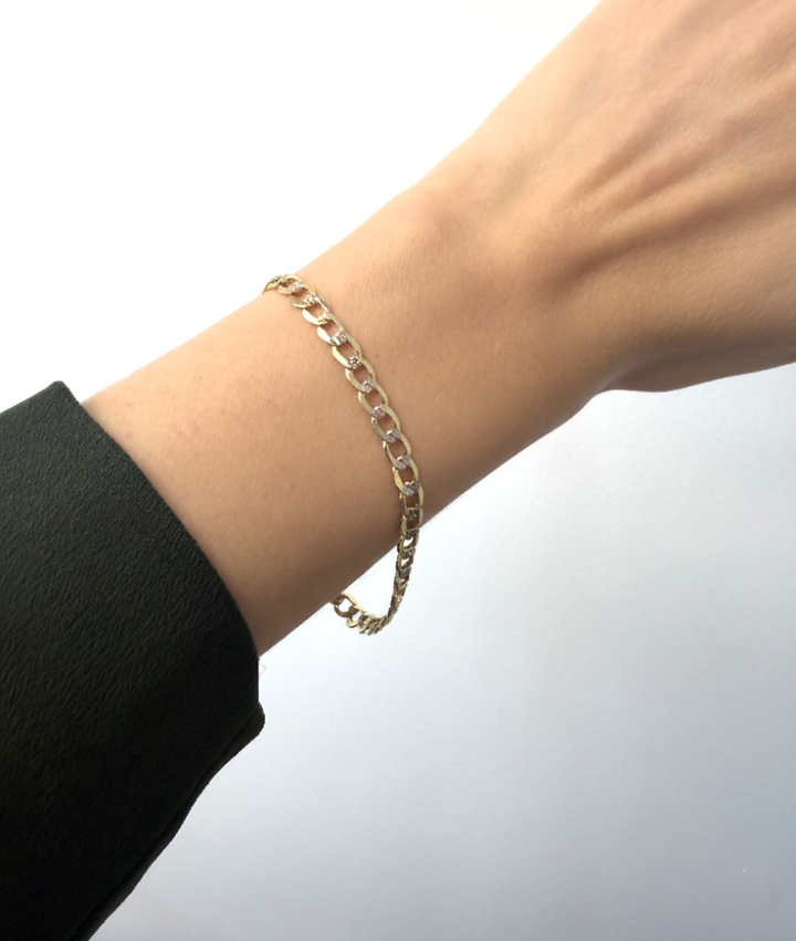 10k yellow gold semi solid 4.5