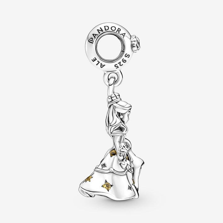 FINAL SALE - Pandora Moments Disney Beauty and the Beast Dancing Belle Dangle Charm