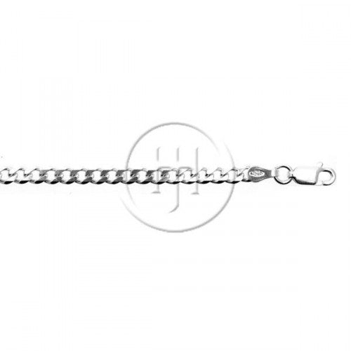 Sterling Silver Curb Link Chain, 20"