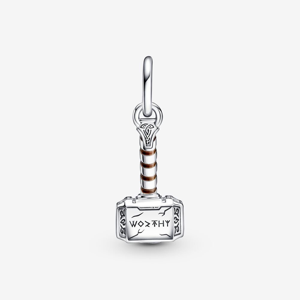 Pandora Marvel The Avengers Thor's Hammer Dangle Charm