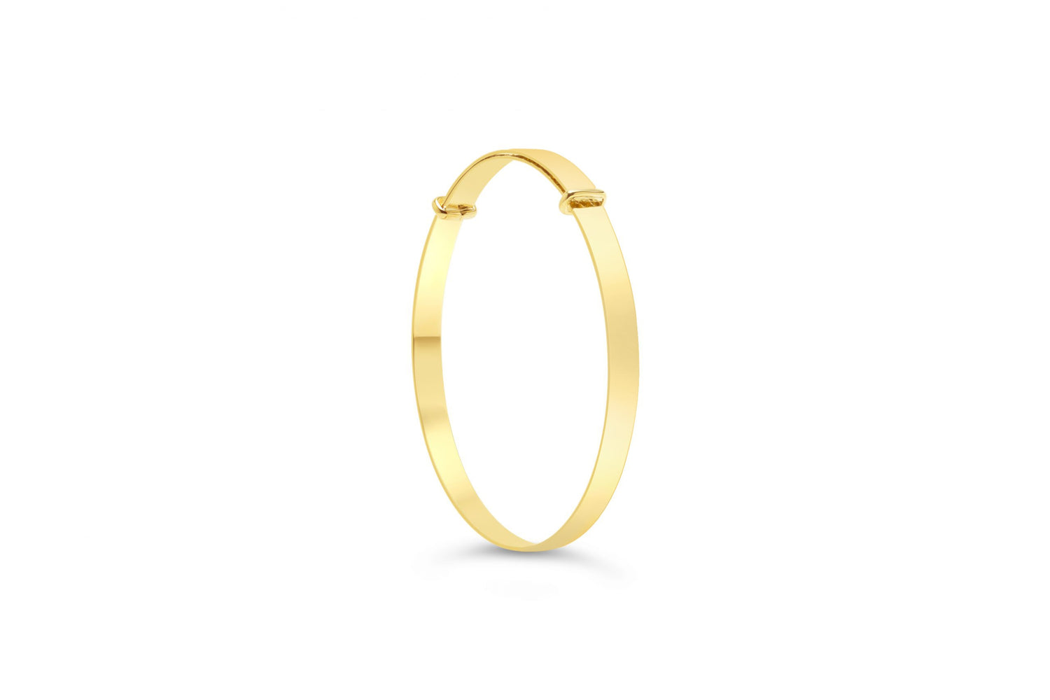 10k polished yellow gold 3mm b