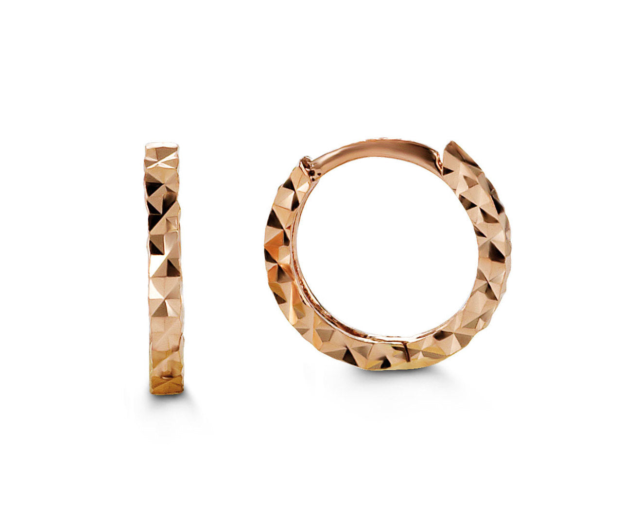Baby Bella 10KR Huggie Earrings