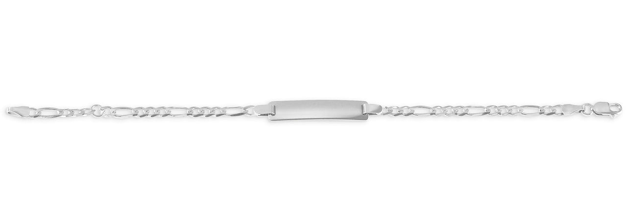 Baby Bella 10k white gold ID b