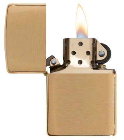 Zippo Brushed Brass