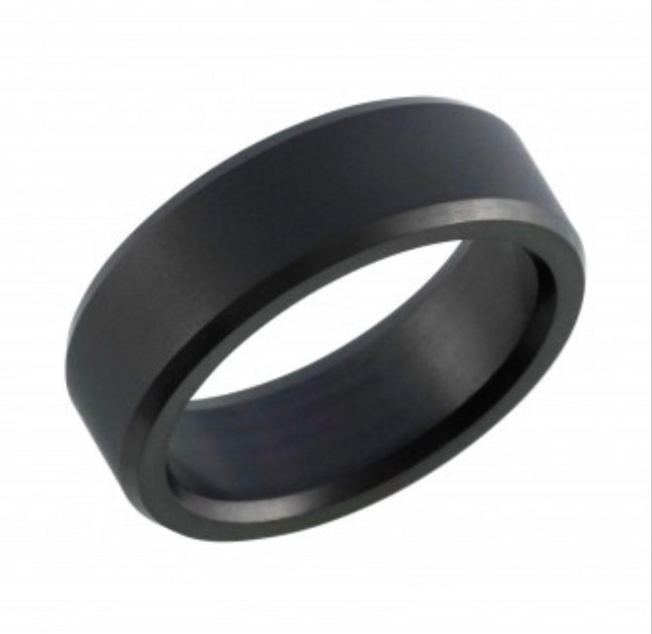 Black Diamond Wedding Band