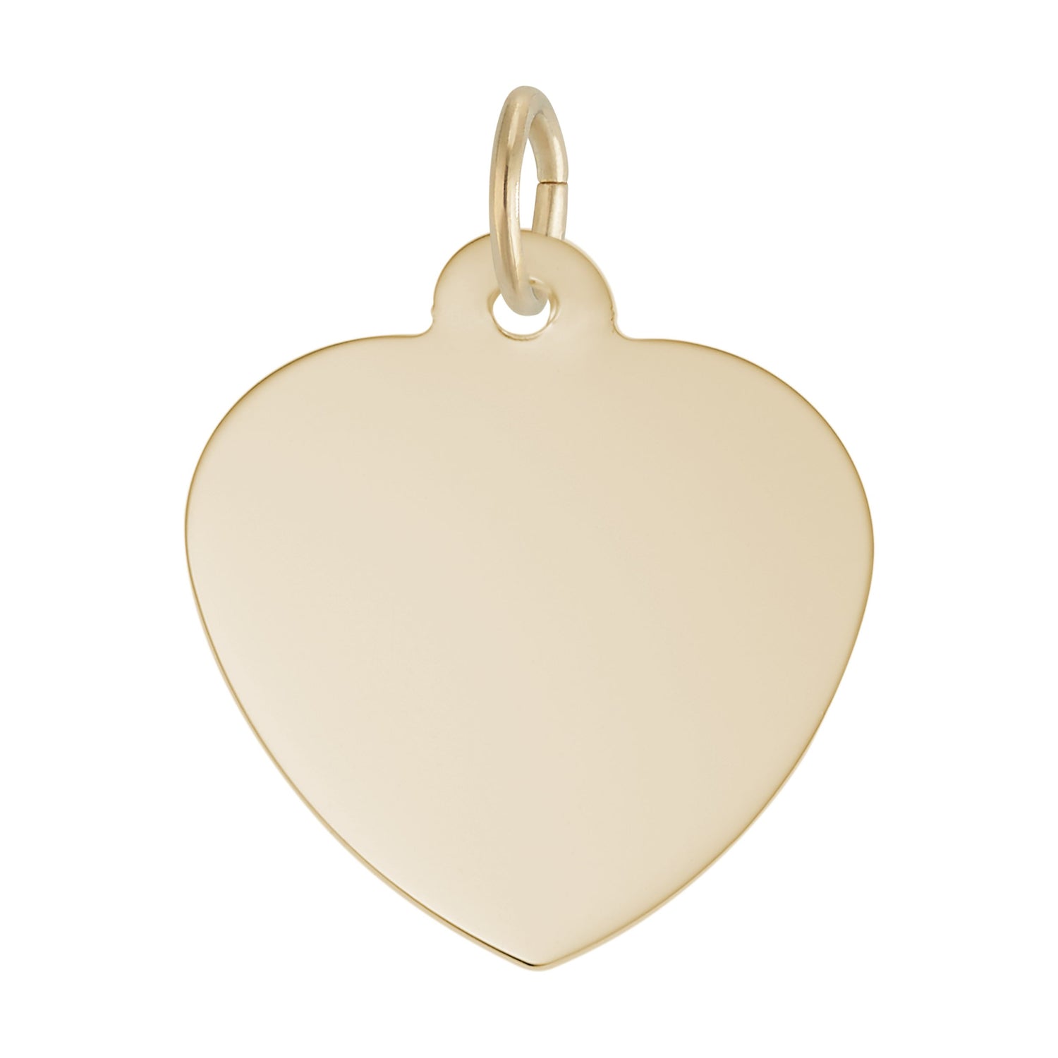 Gold-Plated Sterling Silver Petite Classic Heart Pendant