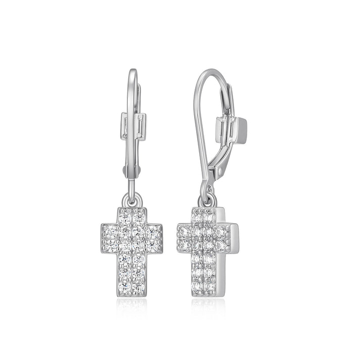 ELLE " Humanity" rhodium-plate