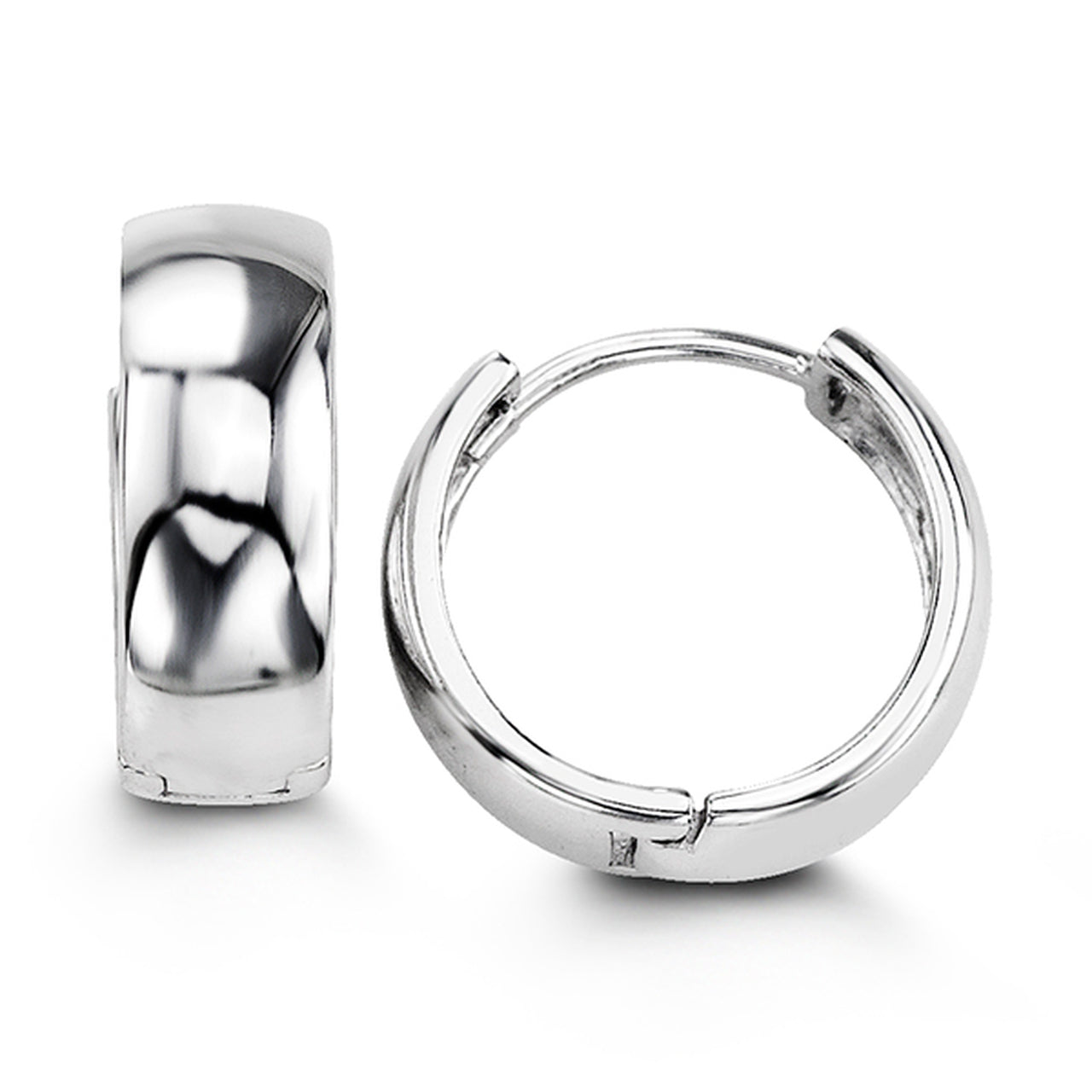 925 Silver Huggie Earrings