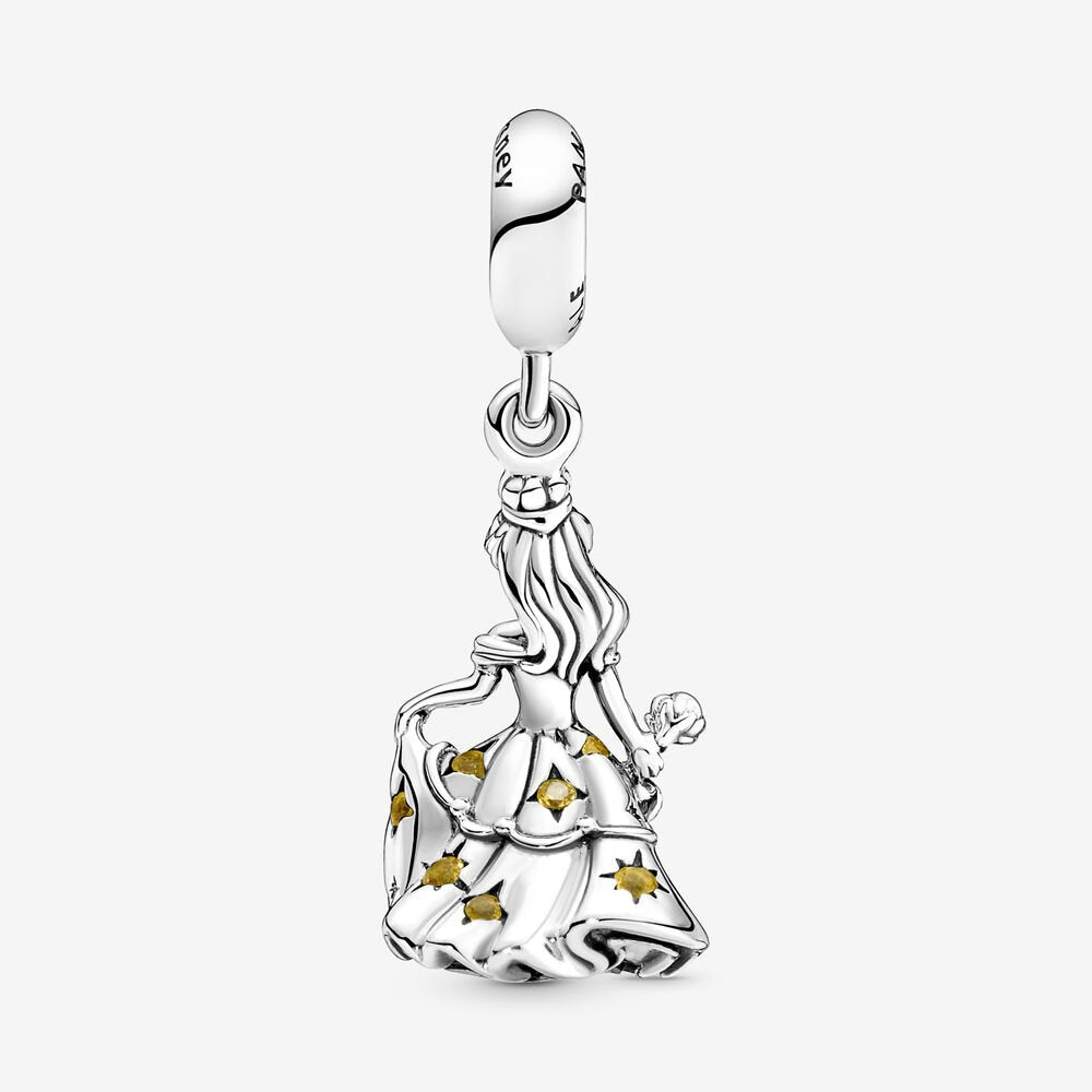 FINAL SALE - Pandora Moments Disney Beauty and the Beast Dancing Belle Dangle Charm