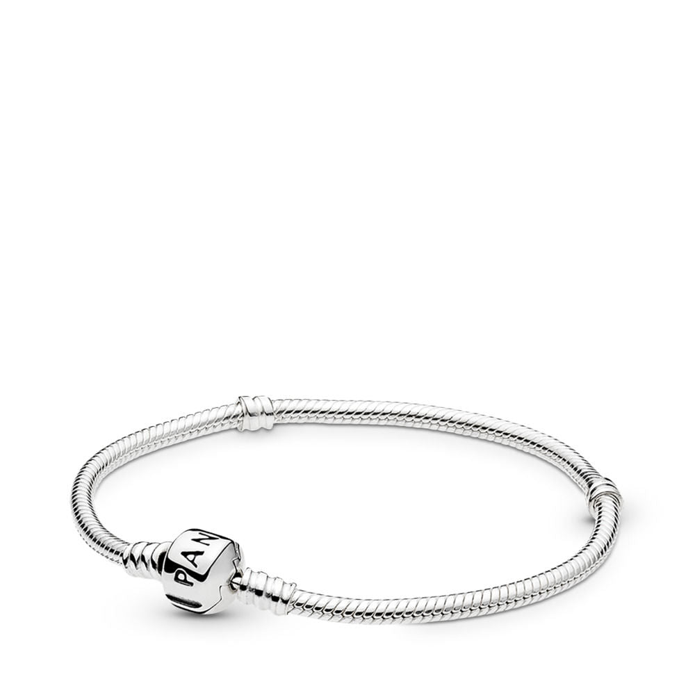 FINAL SALE - Pandora Moments Snake Chain Bracelet, 7.1"