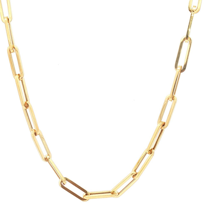 10k yellow gold 4.5mm semi sol