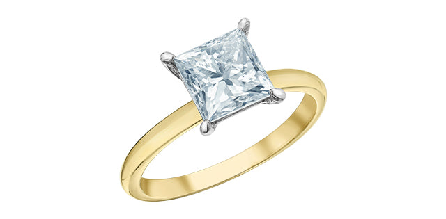 Diamond Evolution 14k yellow a