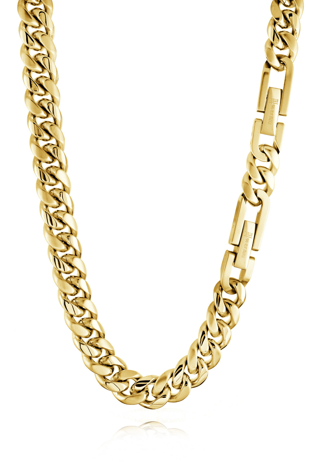 Italgem Steel 12mm Heavy Curb Chain. 22"