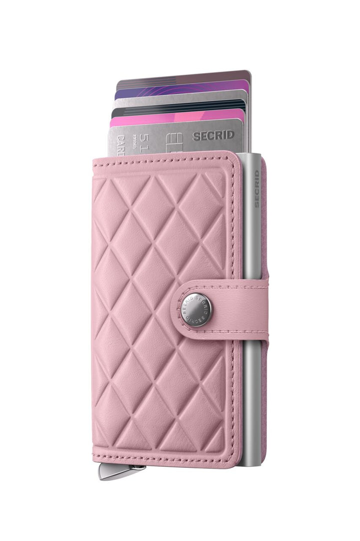 SECRID Emboss Diamond Premium Mattewallet, Rose