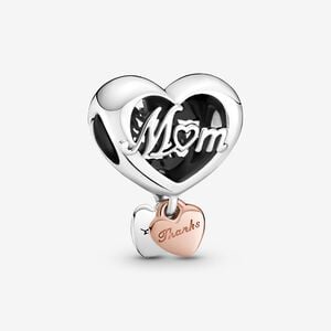 FINAL SALE - Pandora Thank You Mum Heart Charm