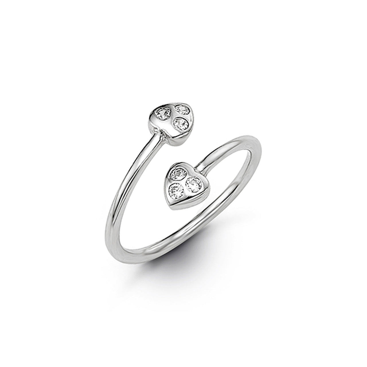 Bella 10K Pebbles Toe Ring