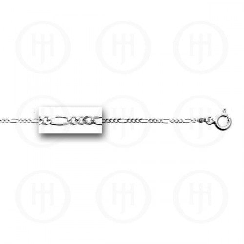 925 sterling silver figaro lin