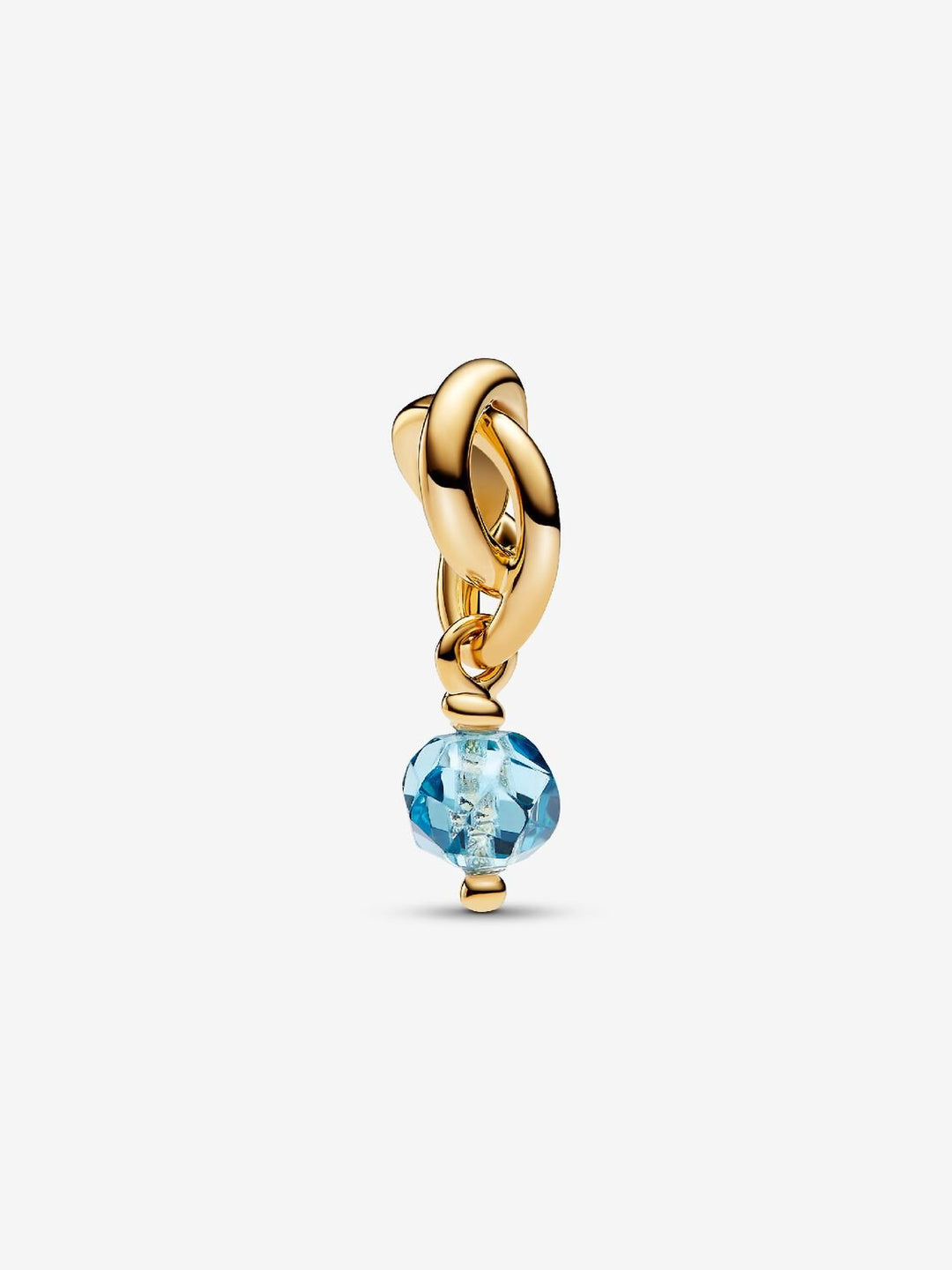 FINAL SALE- Pandora March Sea Aqua Blue Eternity Circle Dangle Charm